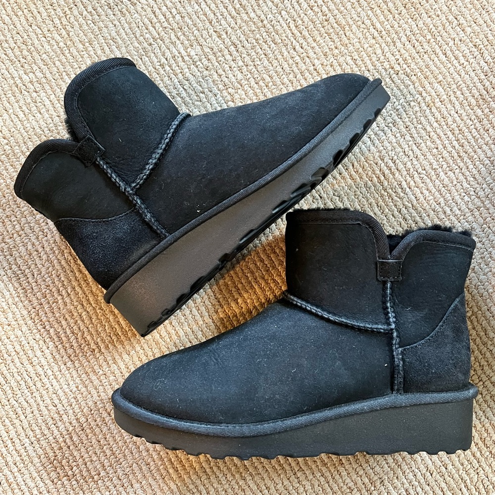 [Kirkland] Shearling Short Boots, NWT, Size 7